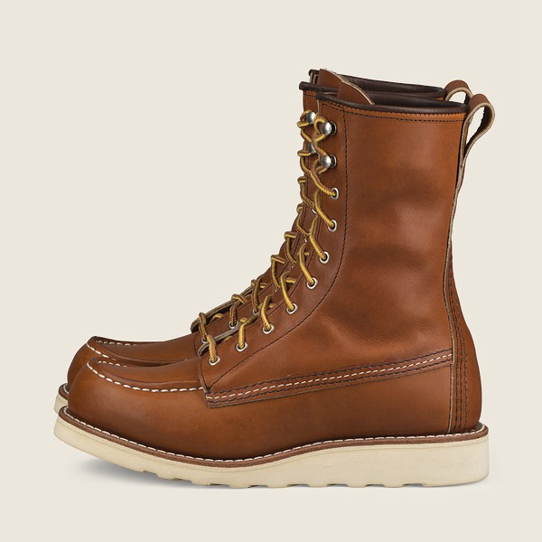 Bottes Red Wing Heritage - 8-Inch Moc - Tall Legacy Athletics - Marron - Femme 853XJTOIH